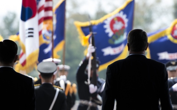 SECDEF in South Korea