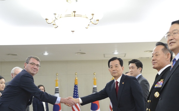 SECDEF in South Korea