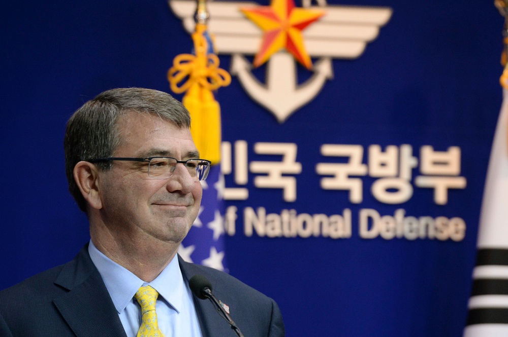 SECDEF in South Korea