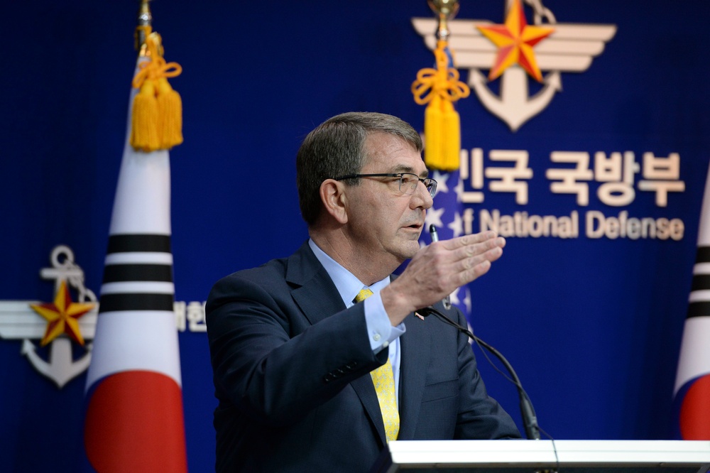 SECDEF in South Korea