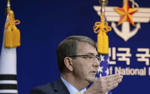 SECDEF in South Korea