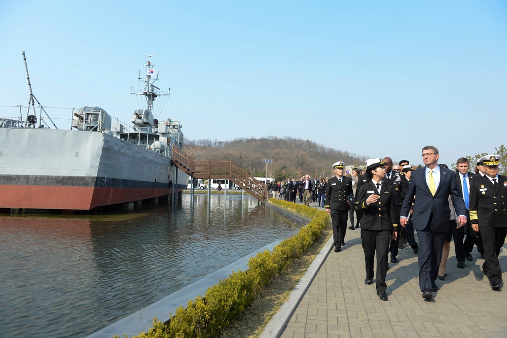 SECDEF in South Korea