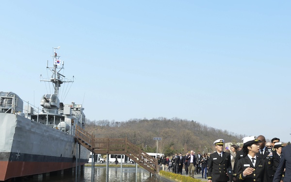 SECDEF in South Korea