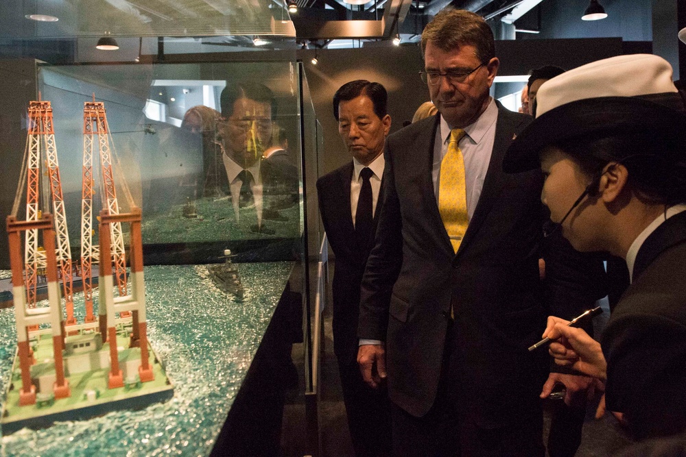 SECDEF in South Korea