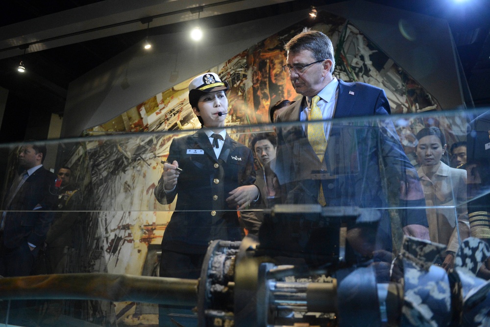 SECDEF in South Korea