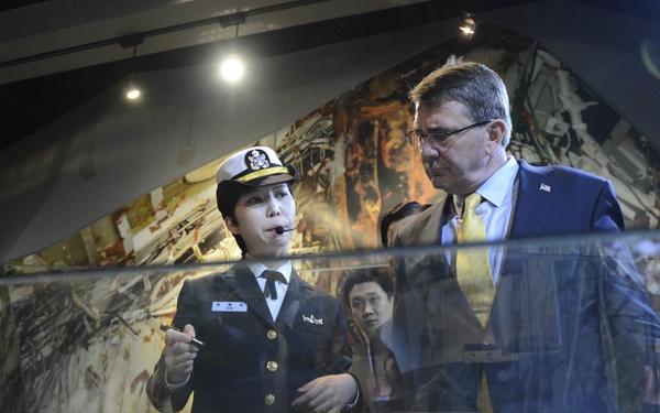 SECDEF in South Korea