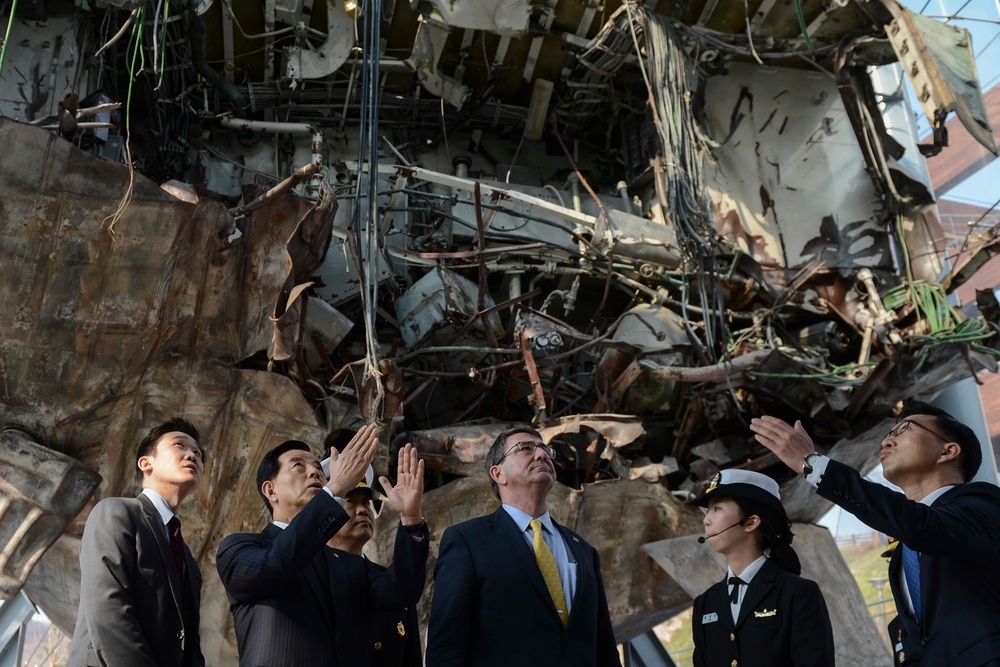 SECDEF in South Korea
