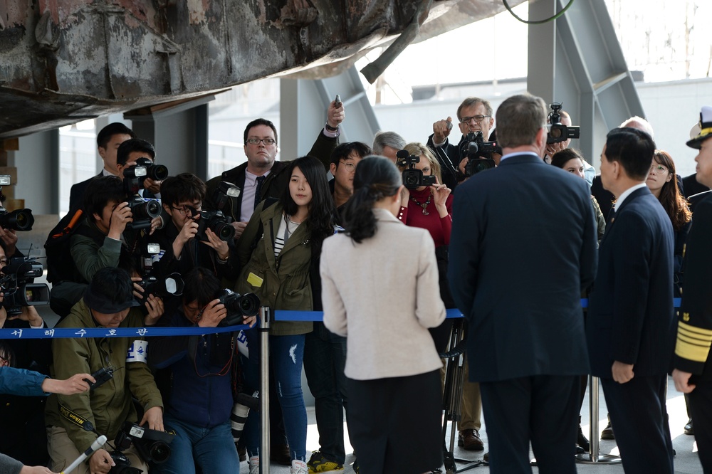 SECDEF in South Korea