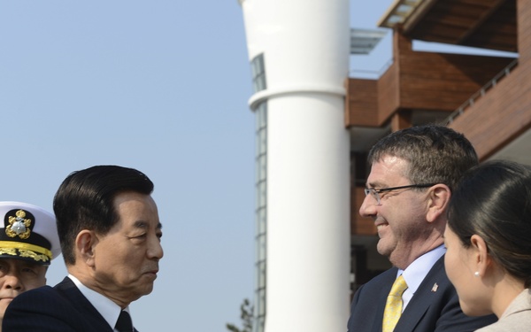 SECDEF in South Korea