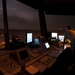 A view from the control tower