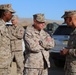 Integrated Task Force infantry Marines welcome General Officers