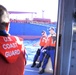 Coast Guard conducts boarding at sea