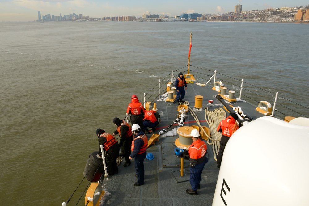 Coast Guard Cutter Seneca underway