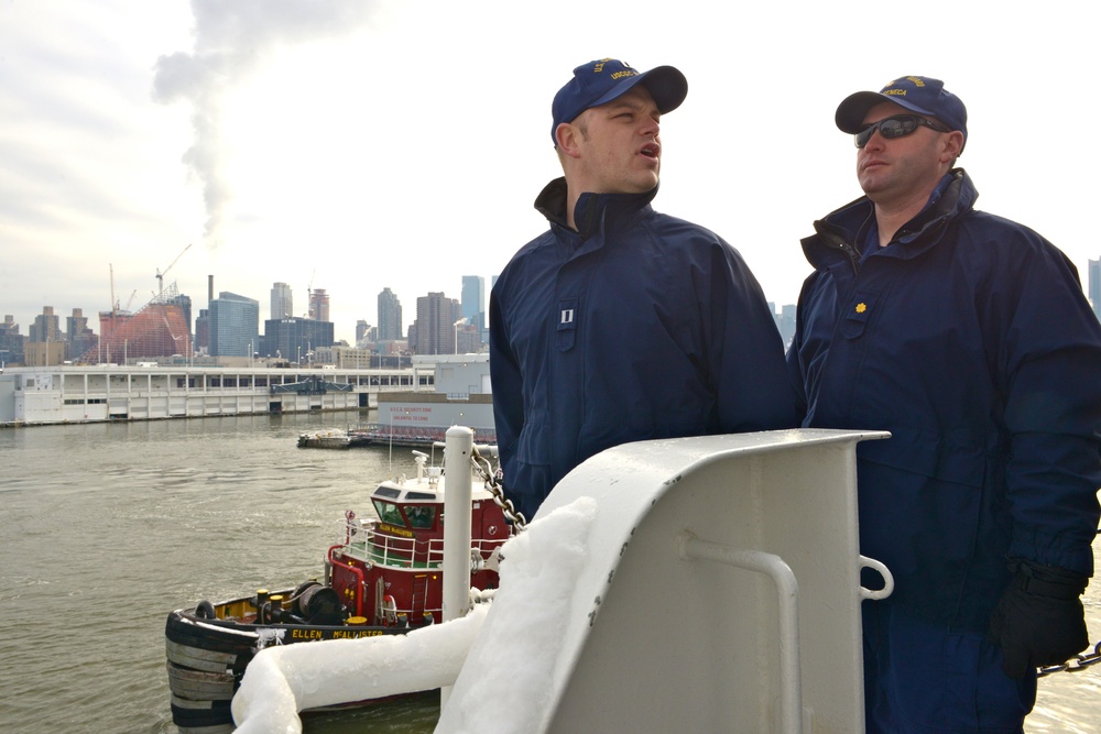 Coast Guard Cutter Seneca underway