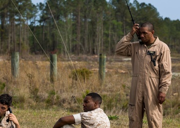 Riggers with Air Delivery perform jump exercise