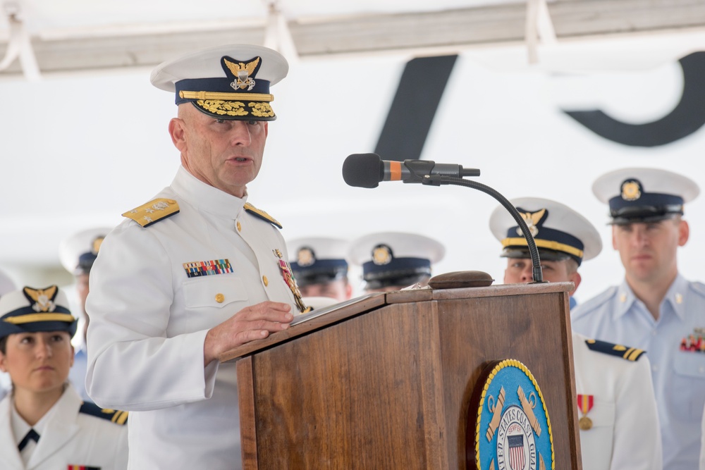 First change of command for Charleston’s first National Security Cutter