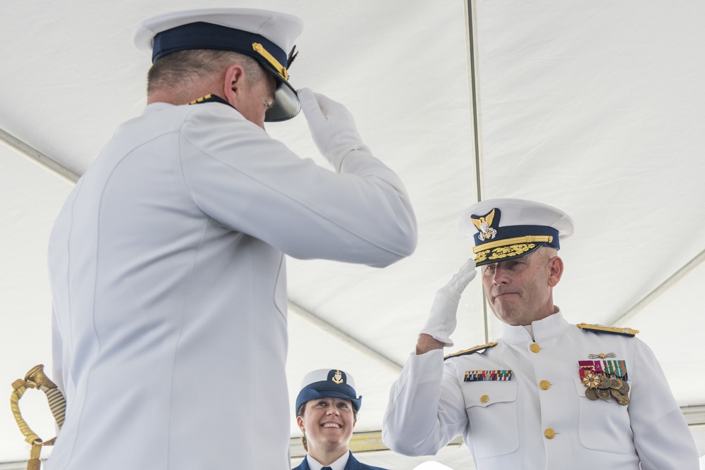 First change of command for Charleston’s first National Security Cutter