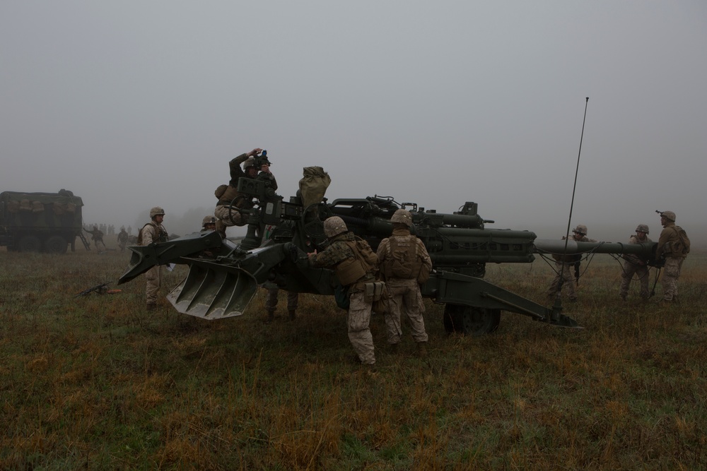 26th MEU Artillery Training