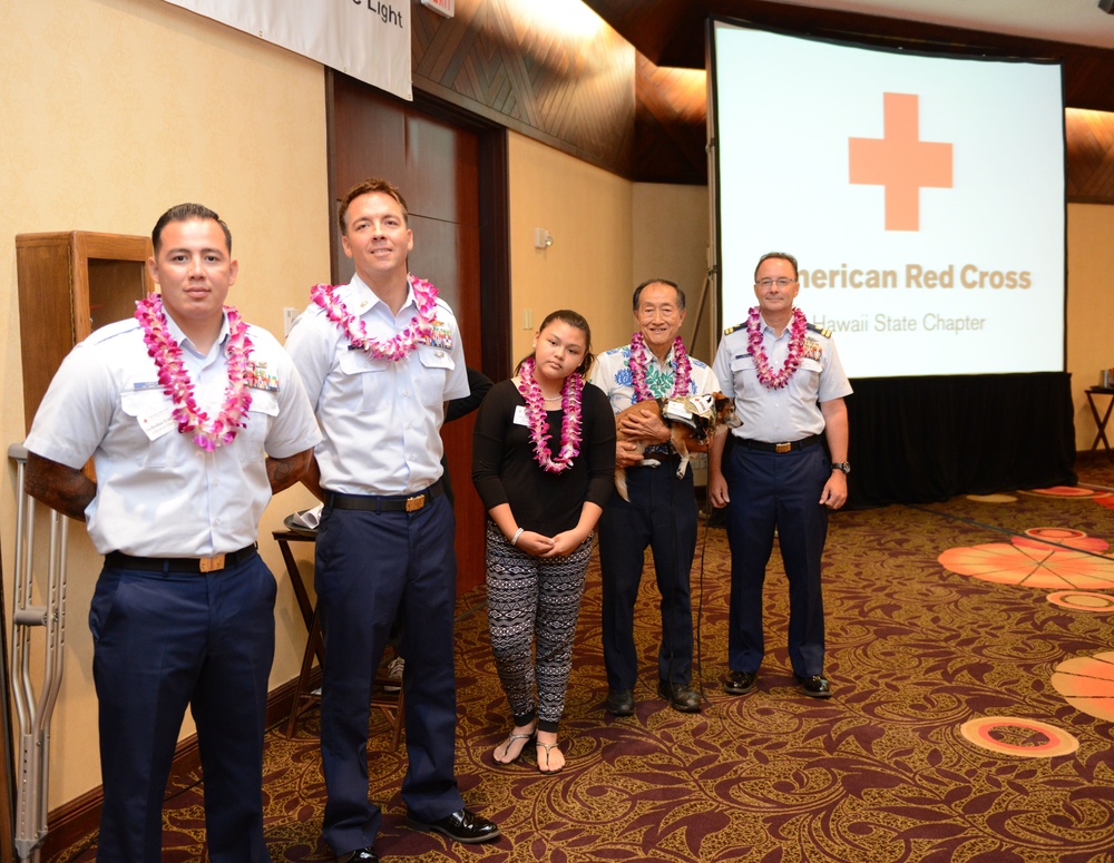 Coast Guard members recognized during American Red Cross Heroes Breakfast