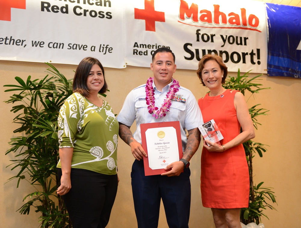 Coast Guard members recognized during American Red Cross Heroes Breakfast