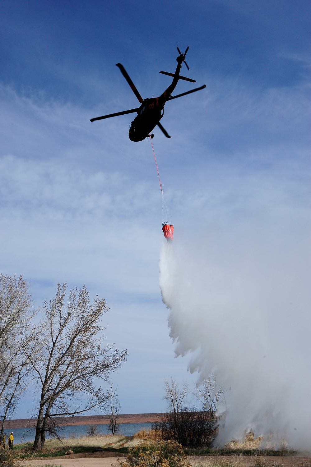Joint simulated wildfire training