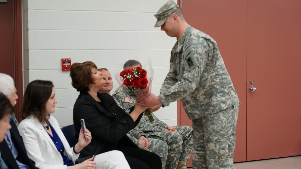 416th HHC change of command