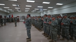 416th HHC change of command