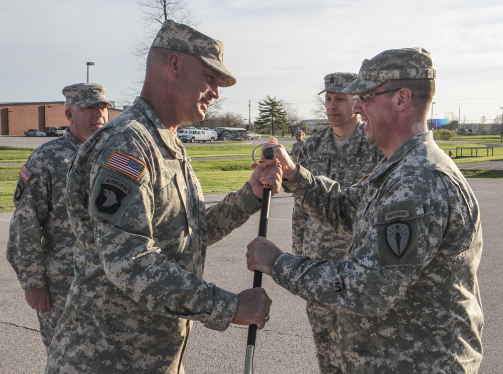 81st Troop Command change of responsibility