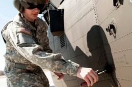 Clipping the static reel cable