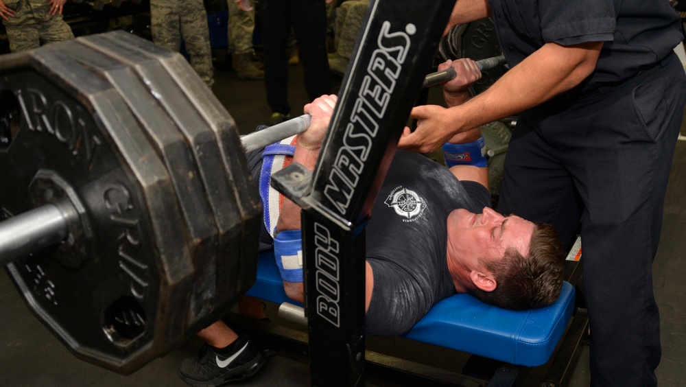 144th FW Airmen participate in 1,000-Pound Club Competition