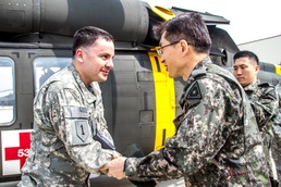 ROKA surgeon general visits 3rd GSAB