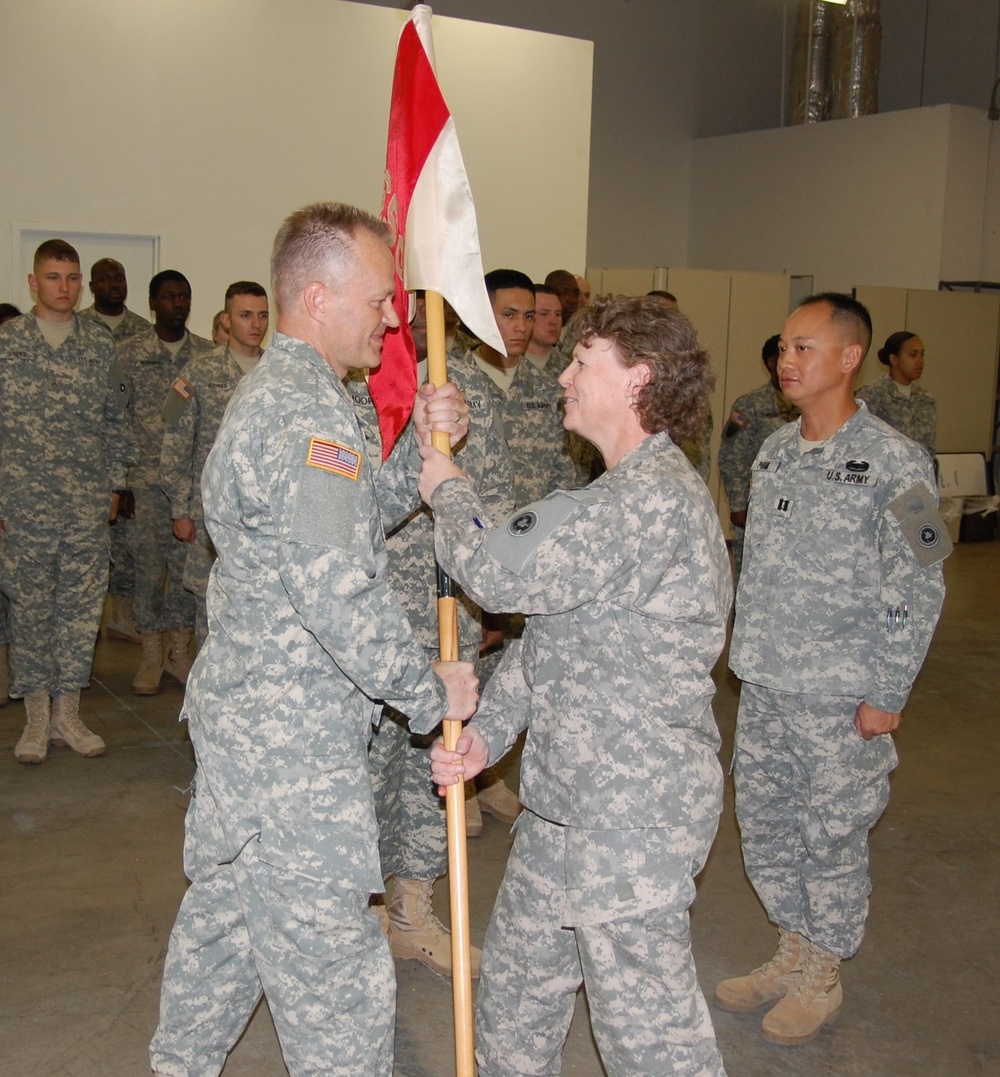 Capt. Ford assumes command of the 650th RSG HHC
