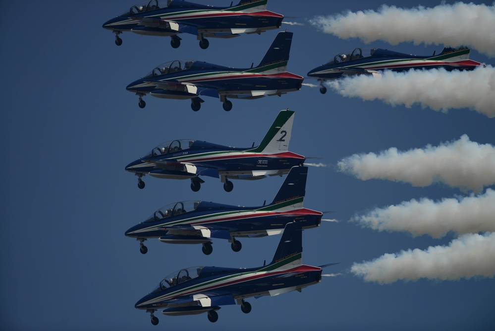 Frecce Tricolori over Aviano