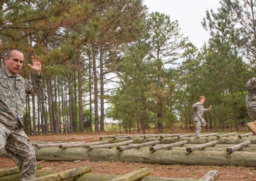 Confidence course at Fort Jackson