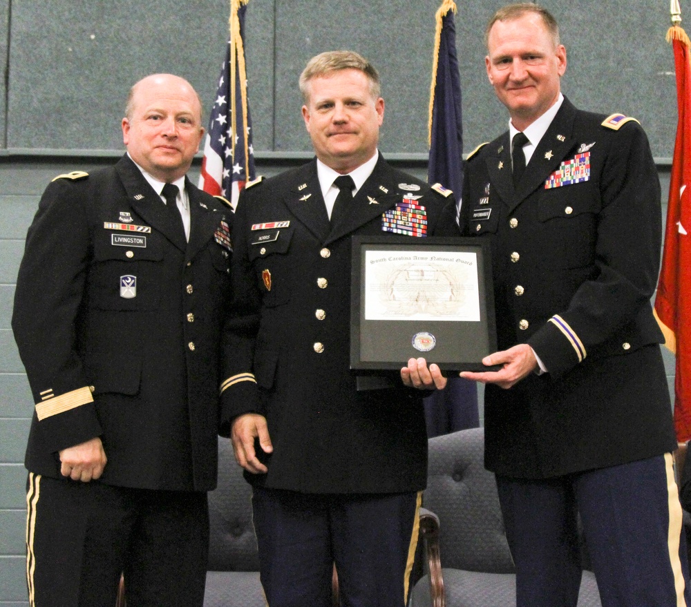 Norris inducted into SCNG Warrant Officer Hall of Fame