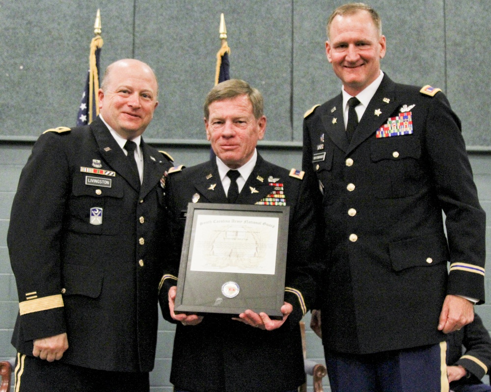 Seymore inducted into SCNG Warrant Officer Hall of Fame