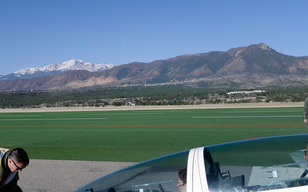 US Air Force Academy glider ops