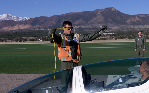US Air Force Academy glider ops