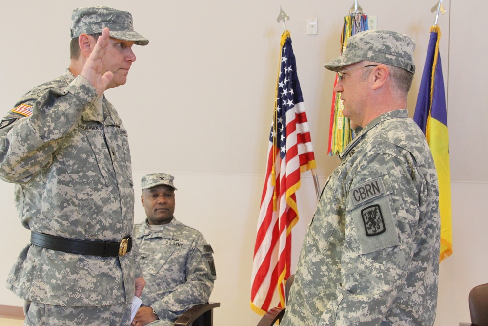 415th Brigade change of command