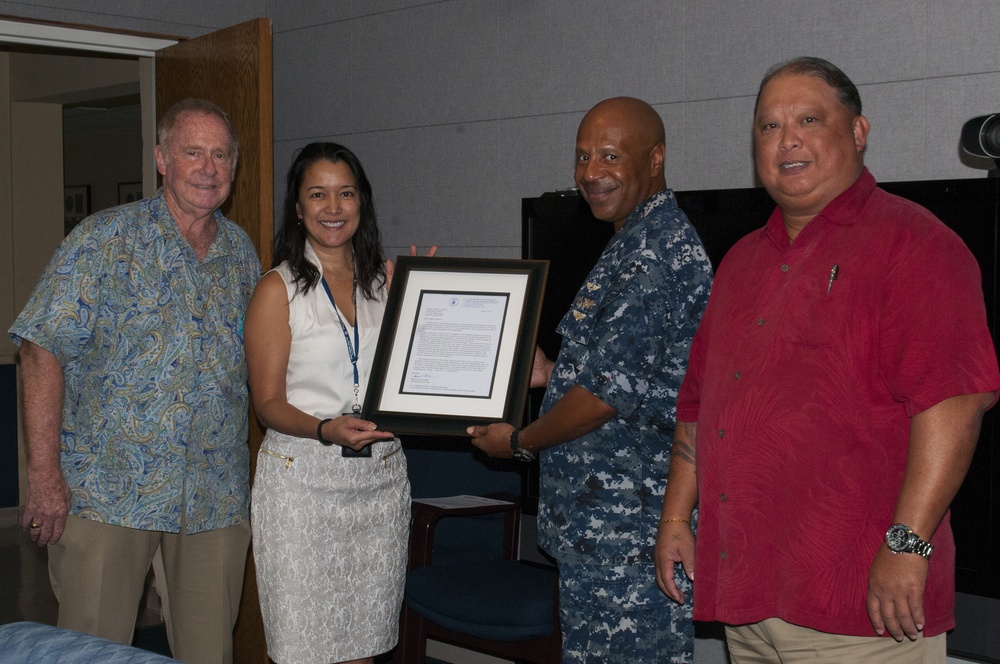 Naval Base Guam awarded 'StormReady/TsunamiReady' certificate