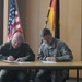 US Army Cyber Center of Excellence commander talks cyber with German signal soldiers