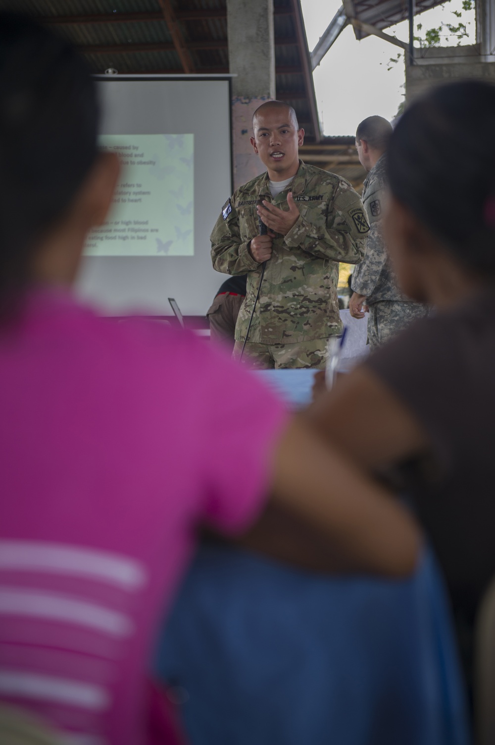 Health workers attend preventive disease training