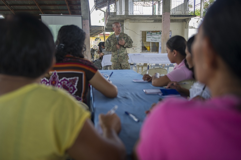 Health workers attend preventive disease training