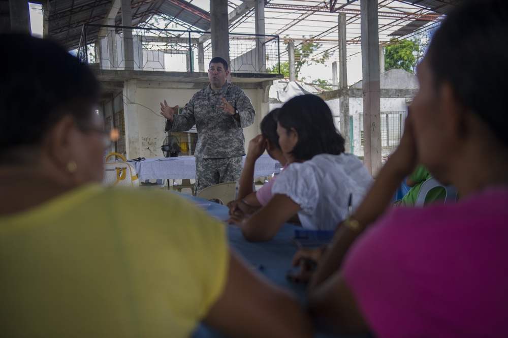 Health workers attend preventive disease training