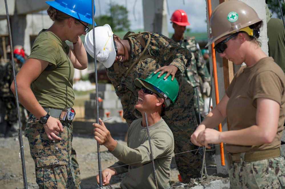 Construction continues at Don Joaquin Artuz Memorial Elementary School