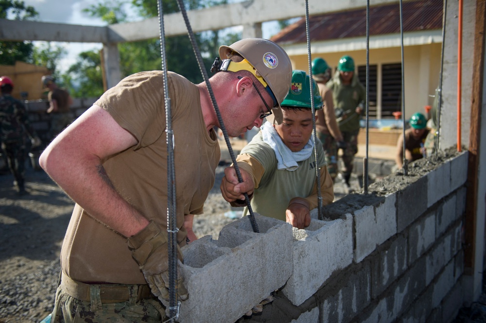 Construction continues at Don Joaquin Artuz Memorial Elementary School