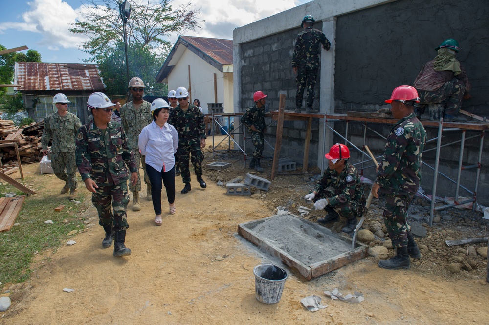 Construction continues at Don Joaquin Artuz Memorial Elementary School