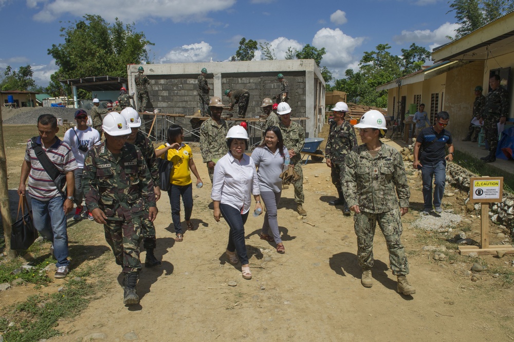 Construction continues at Don Joaquin Artuz Memorial Elementary School