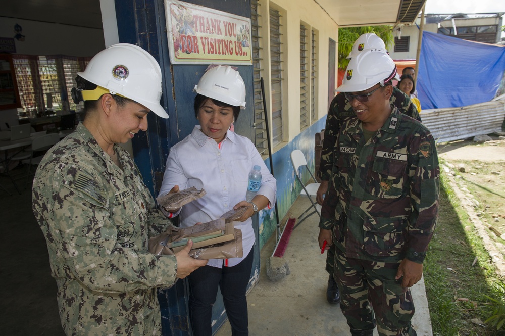 Construction continues at Don Joaquin Artuz Memorial Elementary School