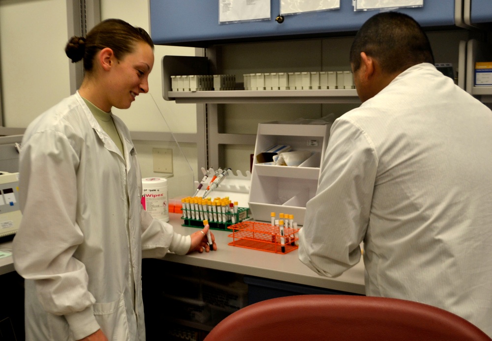 Raymond W. Bliss Army Health Center salutes Medical Laboratory Professionals Week